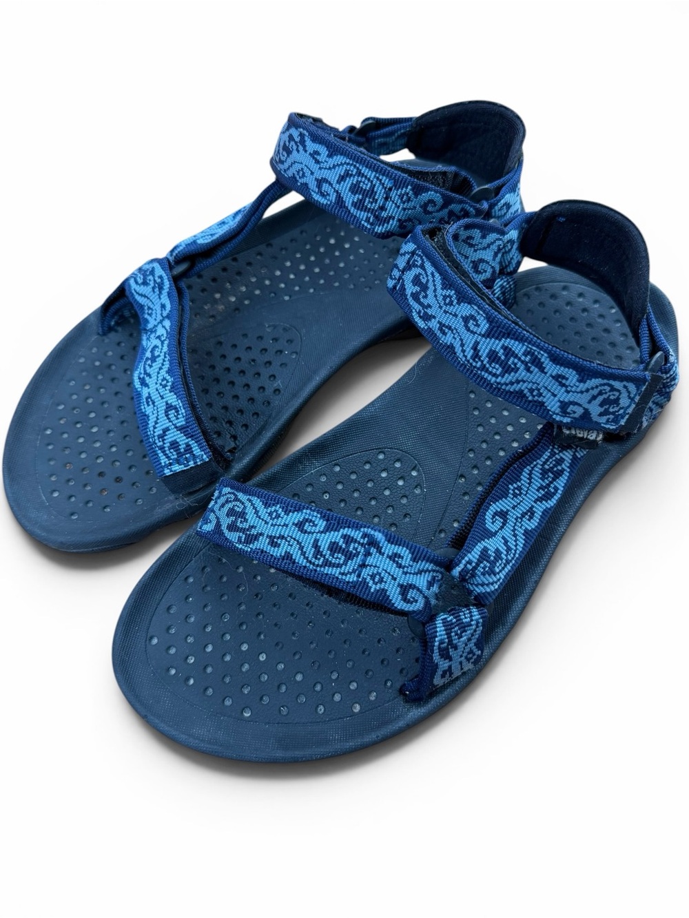 Teva Sport Sandals Blue Adjustable Strap Comfort Walking Womens 8